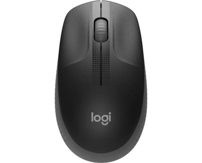 Logitech M190 Full Size Raton Inalambrico USB 1000dpi - 3 Botones - Gran Tama&ntilde;o - Uso Ambidiestro - Color Negro/Gris Oscuro