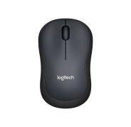 Logitech M220 Silent Raton Inalambrico 1000dpi - Silencioso - 3 Botones - Uso Ambidiestro - Color Gris