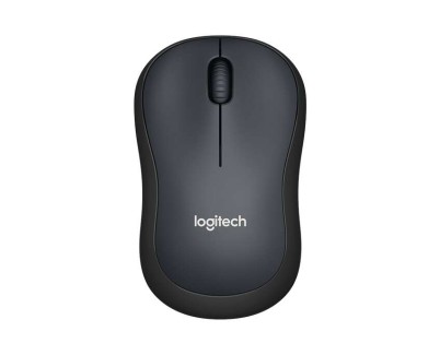 Logitech M220 Silent Raton Inalambrico 1000dpi - Silencioso - 3 Botones - Uso Ambidiestro - Color Gris