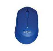 Logitech M330 Silent Plus Raton Inalambrico 1000dpi - Silencioso - 3 Botones - Uso Diestro - Color Azul