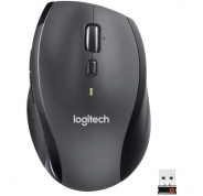 Logitech M705 Marathon Raton Inalambrico USB 1000dpi - 6 Botones - Uso Diestro - Color Negro/Gris Oscuro