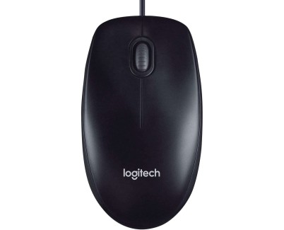 Logitech M90 Raton USB 1000dpi - 3 Botones - Uso Ambidiestro - Color Negro