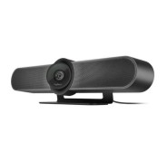 Logitech MeetUp Webcam Profesional para Streaming Ultra HD 4K Bluetooth - Microfonos y Altavoces Integrados - Campo de Vision 120º - Color Negro