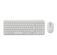 Logitech MK250 Compact Bluetooth Wireless Combo Pack Inalambrico + Raton - Uso Ambidiestro - Indicadores Led - Color Blanco
