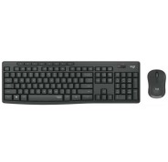 Logitech MK295 Pack Inalambrico Teclado (Portugues) + Raton 1000dpi 3 Botones - Teclas y Botones Silenciosos - Uso Ambidiestro - Color Negro