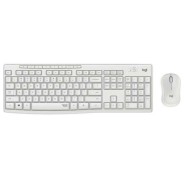 Logitech MK295 Pack Inalambrico Teclado + Raton 1000dpi 3 Botones - Teclas y Botones Silenciosos - Uso Ambidiestro - Color Blanco