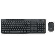 Logitech MK295 Pack Inalambrico Teclado + Raton 1000dpi 3 Botones - Teclas y Botones Silenciosos - Uso Ambidiestro - Color Negro