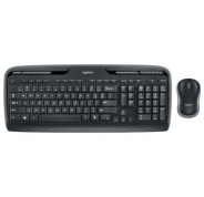 Logitech MK330 Pack Inalambrico Teclado Multimedia + Raton 3 Botones - Uso Ambidiestro - Color Negro