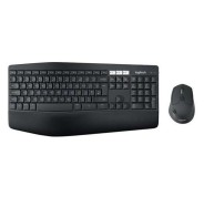 Logitech MK850 Performance Pack Inalambrico USB Teclado con Reposamuñecas + Raton 1000dpi 7 Botones - Uso Diestro - Color Negro