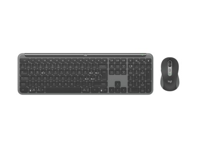 Logitech MK950 Pack Inalambrico USB Teclado Multimedia + Raton 1000dpi - Botones Easy-Switch - Color Grafito