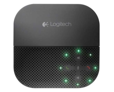 Logitech P710E Altavoz Portatil USB - Bluetooth - NFC - Autonomia hasta 15h - Soporte Integrado - Controles Tactiles - Manos Libres - Color Negro