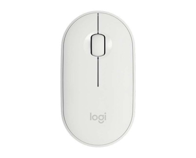 Logitech Pebble M350 Raton Inalambrico USB 1000dpi - 3 Botones - Uso Ambidiestro - Color Blanco