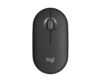 Logitech Pebble Mouse 2 M350s Raton Inalambrico USB 1000dpi - Multidispositivo - Uso Ambidiestro - Color Grafito