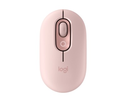 Logitech POP Mouse Raton Inalambrico 1000dpi - 4 botones - Multidispositivo - Color Rosado