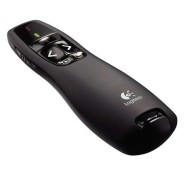 Logitech R400 Presentador Laser Inalambrico - Radio de Accion 15m - Color Negro