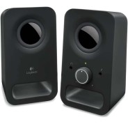 Logitech Z150 Altavoces Multimedia 2.0 6W - Entrada Jack 3.5mm - Toma de Auriculares - Cable de 1.80m - Color Negro