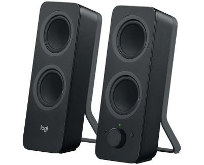 Logitech Z207 Altavoces 2.0 Bluetooth - 10W - Sonido Estereo - Entrada Jack 3.5 mm - Color Negro