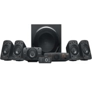 Logitech Z906 Sistema de Altavoces 5.1 THX 1000W - Subwoofer 165W - Dolby & DTS - Mando a Distancia - Color Negro