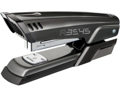 Maped Half Strip A-3545 Grapadora Metalica de Sobremesa - Hasta 25 Hojas a la Vez - Admite Grapas 24/6 y 26/6 - Grapado Abierto y Cerrado - Color Negro
