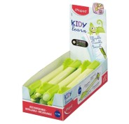 Maped Kidy Lern Magic Boligrafo Borrable con Guia para Dedos - Modelo Camaleon - Tinta Color Azul - Recomendado para Niños de 4 a 10 Años - Color Amarillo