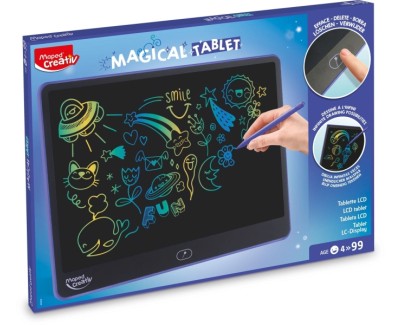 Maped Magical Tablet - Tableta LCD 16\" de Gran Formato para Dibujar - Para Ni&ntilde;os a partir de 4 A&ntilde;os