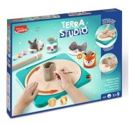 Maped Terra Studio Taller de Ceramica - Kit Infantil Completo y Facil de Usar - Para Niños a partir de 5 Años