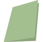 Mariola Pack de 50 Subcarpetas de Cartulina 180gr - Formato A4 - Ranura para Fastener - Color Verde
