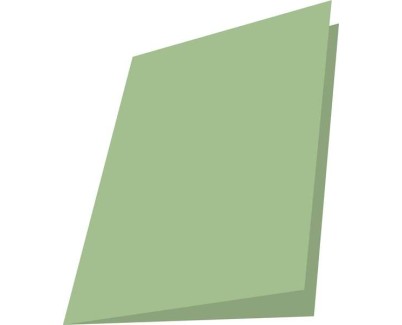 Mariola Pack de 50 Subcarpetas de Cartulina 180gr - Formato A4 - Ranura para Fastener - Color Verde