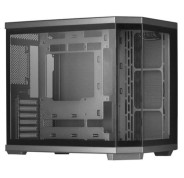 Mars Gaming CUSTOM MC-3TCORE Caja Gaming - Triple Cristal Templado - Soporte 10 Ventiladores - Placas Base Conector Inverso - USB-C y Filtros Antipolvo Magneticos - Color Negro