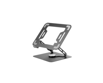 Mars Gaming MA-RSN Soporte de Sobremesa para Portatiles y Tablets hasta 17\" - Ajustable en Altura - Rotacion 360&ordm; - Inclinacion hasta 180&ordm; - 260x225x38mm - Color Acero