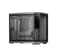 Mars Gaming MC-3TCORELCD Caja Torre ATX - Pantalla IPS de 7.2 Personalizable - Triple Cristal Templado - Soporte para Refrigeracion Liquida hasta 360mm - 7 Ranuras de Expansion - 440x286x401mm - Color Negro