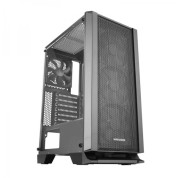 Mars Gaming MC-MASTER Semitorre Profesional - 4 Ventiladores Silenciosos - Soporte Refrigeracion Liquida - Ventana Cristal Templado - Color Negro