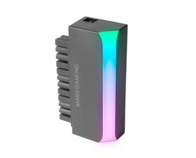 Mars Gaming MCA-L24 Adaptador ATX - Gestion de Cables Optimizada - Iluminacion ARGB Personalizable - Instalacion Plug & Play - Compatibilidad Universal - Color Varios