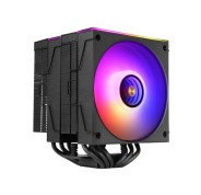 Mars Gaming MCPU-X26 Disipador CPU - Potencia TDP hasta 350W - 6 Tubos - Silencioso - 2 Ventiladores PWM de 120mm - 2600rpm - Iluminacion ARGB - 122x122x158mm - Color Negro