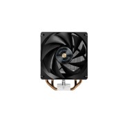 Mars Gaming MCPU-X4 Disipador CPU con 230W de Potencia - Ventilador PWM de 120mm - 4 Heatpipes HCT - Aletas de Aluminio - 120x68x154mm - Color Negro