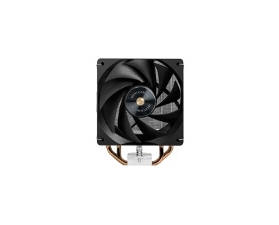 Mars Gaming MCPU-X4 Disipador CPU con 230W de Potencia - Ventilador PWM de 120mm - 4 Heatpipes HCT - Aletas de Aluminio - 120x68x154mm - Color Negro