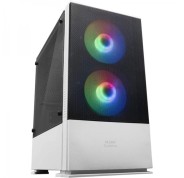 Mars Gaming MCZ Torre Gaming - Ventilacion Avanzada - Iluminacion RGB - Soporte Refrigeracion Liquida - Gestion de Cables Eficiente - Compatible microATX/Mini-ITX - Color Blanco