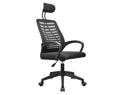 Mars Gaming MGC-ERGOB Silla de Oficina Ergonomica - Reposacabezas, Soporte Lumbar y Reposabrazos Ajustable - Malla Transpirable - Asiento de Espuma - 590x610x1205mm - Color Negro