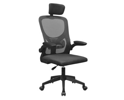 Mars Gaming MGC-ERGOPLUS Silla de Oficina Ergonomica - Reposacabezas, Soporte Lumbar y Reposabrazos Ajustable - Malla Transpirable - Asiento de Espuma - 600x620x1250mm - Color Negro