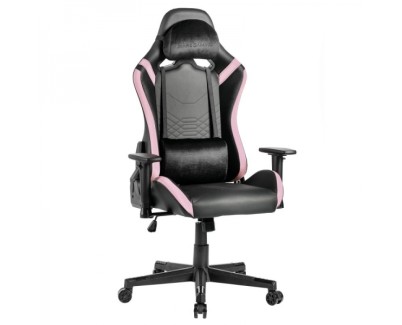 Mars Gaming MGC-PRO Silla Gaming - Cuero PU - Cojines Soft-Touch - Reposabrazos 2D - Respaldo Reclinable 135º - Base Acero - Ruedas XL - Soporta 150 kg - Color Negro