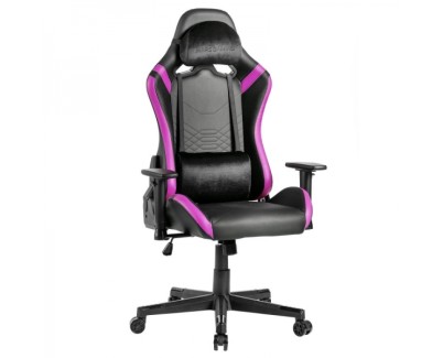 Mars Gaming MGC-PRO Silla Gaming - Cuero PU - Cojines Soft-Touch - Reposabrazos 2D - Respaldo Reclinable 135º - Soporta 150 kg - Base de Acero - Ruedas XL - Color Negro