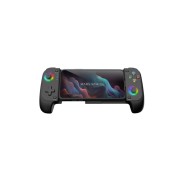 Mars Gaming MGPX Gamepad Bluetooth Multiplataforma - Multifuncional 2 en 1 - Soporta Smartphones hasta 6.8\" - Vibracion Dual - Funcion Turbo - Color Negro