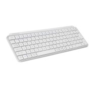 Mars Gaming MK-SILENKEYS Teclado Completo Inalambrico - Bluetooth - Disposicion Francesa AZERTY FR - 720mAh - Teclas Silenciosas de Perfil Bajo - Accesos Directos - 384x132x24mm - Color Blanco