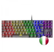 Mars Gaming MK80 Teclado Gaming Mecanico - TKL Compacto - Iluminacion RGB - Switches Antipolvo - Teclas Imborrables - Multiplataforma - Anti-Ghosting Avanzado - Italiano - Color Negro