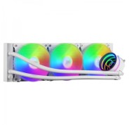 Mars Gaming ML-ONE360 Kit de Refrigeracion Liquida - Potencia 550W - Espejo Infinito FRGB - Bomba OPTI-CHAMBER - Ventiladores Silenciosos FDB - Compatibilidad Universal - Color Blanco
