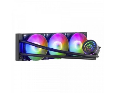 Mars Gaming ML-ONE360 Kit de Refrigeracion Liquida - Potencia 550W - Espejo Infinito FRGB - Bomba OPTI-CHAMBER - Ventiladores Silenciosos FDB - Compatibilidad Universal - Color Negro