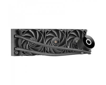 Mars Gaming ML-PRO360 Kit de Refrigeracion Liquida - Disipacion 600W TDP - Bomba OPTI-CHAMBER - Iluminacion Blanca - Ventiladores FDB - Compatibilidad Universal - Color Negro