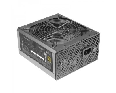 Mars Gaming MPB1000P Fuente de Alimentacion ATX 3.0 - 1000W Modular - Certificacion 80PLUS GOLD - Compatibilidad PCIe 5.0 - Refrigeracion Silenciosa - Color Negro