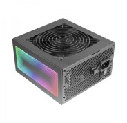 Mars Gaming MPB750S Fuente de Alimentacion ARGB 750W - Eficiencia 80PLUS BRONZE - Iluminacion ARGB Sincronizable - Cables Planos y Largos - Color Negro