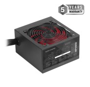 Mars Gaming MPIII850 Fuente de Alimentacion 850W ATX - Silencio Absoluto - Eficiencia Profesional - Diseño de Cables Optimizado - Empaquetado de Alta Proteccion EPE - Ventilador 120mm - Color Negro